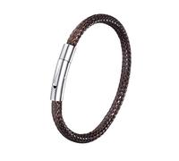 FaithHeart Women 18 CM Artificial Leather Bracelets Braided Rope Chain Punk Wristband Hip Hop Style Jewellery
