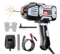 Faiuot Portable Welding Machine Handheld, 220V Hand held ARC Welder with IGBT Inverter 20-200A Variable Current Adjustment, Electric Welder Machine Fits for 3/32"-1/8" (2.5-3.2mm) Wire Rods