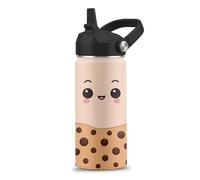 FAIVHSO Boba Gifts for Boys Girls Boba Tea Lovers, Cute Boba Water Bottle