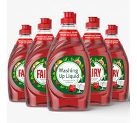 FAIЯY Washing Up Liquid POMEGRANATE & Grapefruit 320ml - Pack of 5 | Dishes Grease Cleaner | Exceptional Cleaning Power | Easy and Effortless Cleaning