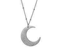 Faja Ayatul Kursi Moon Pendant Necklace, フリーサイズ, As described, No Gemstone