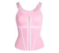 Faja Colombiana Shapewear for Women Extreme Latex Corset Waist Vest with Bra, Invisible Shaping for Women
