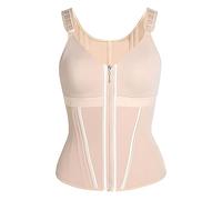 Faja Colombiana Shapewear for Women Extreme Latex Corset Waist Vest with Bra, Invisible Shaping for Women