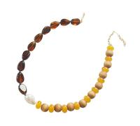[Faja] Versatile Baroque Pearls Necklace Design for Professional Women and Art Enthusiasts is trying to enhance style