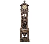 FAJNUZI2024 Grandfather Clock Floor Clock Vertical Standing Large European Antique Tv Cabinet Next To The Ornaments