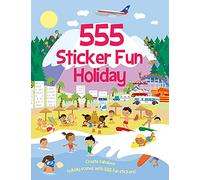 Fake 555 Sticker Fun Holiday: Activity Book