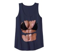 Fake Abs T Shirt Funny Bikini Body Muscle Six Pack 3D Tank Top