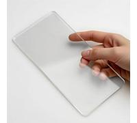 Fake Acrylic Phone Methaphone Digital Detox Tool For Scrolling Habit Screen Addiction Awareness (Clear)