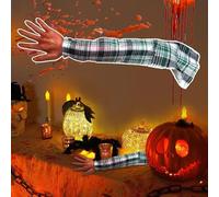 Fake Arm - 22.44x4.92 Inches Pp Cotton Halloween Prop | Life-Size Fakke Hand And Arm Decoration For Pranks, Haunted House, Or Costume Party | Fake Limb - Scary Party Decoration