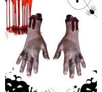 Fake Arm - Halloween Decorations I Haunted House Decorations Dead Body Prop Hands, Fake Hands, Scary Decorations, Halloween Props for Tables, Cabinets, Beds, Walls, Doors, Window.