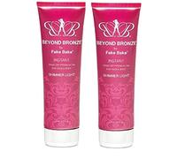 Fake Bake Light Beyond Bronze Instant Wash Off Premium Tan Shimmer 125 ml 2 Pack