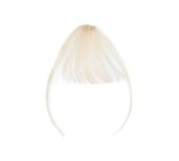 Fake Bangs 3g Air Bangs Wig Human Natural Black Brown Thin Invisible Fake Hairpiece Clip in Fringe Human Hair Extension for Women Bangs Hair Clip Extensions(#60)