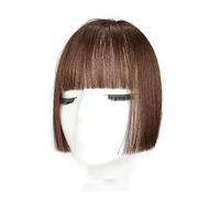Fake Bangs Clip in Hair Bangs, Synthetic Hair Princess Cut Bangs Hair Piece Fringe Bangs Clip-on Quick Cosplay Bangs Hair Extensions Fake Straight Natural Fringe Hair for Women Bangs Hair Clip Extensi