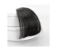 Fake Bangs Synthetic Wig Air Bangs Women Natural Short Brown Blond Black Fake Hair Fringe Extension Bangs Hair Clip Extensions(Natural)
