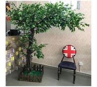 Fake Banyan Tree Simulated Banyan Tree Outdoor Large Simulation Banyan Tree Stunning Wishing Tree for Living Room Bedroom Wedding Hotel,300 * 300cm