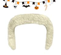 Fake Beard | Christmas Cosplay Beard | Fake Mustache Breathable Cosplay Accessory for Hunting House Theater Actors Drag Performers Photography Models Themed Events