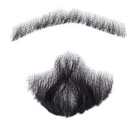 Fake Beard, Fake Beard Human Hair Realistic Beard Fake Mustache Invisible Fake Facial Hair Costume Beard Lace Beard for Men Dressing Halloween Cosplay Costume Party Style 3 Realistic Beard Fake Musta