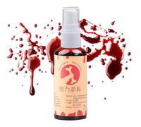 Fake Blood, Blood Spray Makeup, Realistic Horror Prank Props Stage Effects Red, Scary Accessories for Men Women Adults Teens, Event Cosplay, Haunted House, Costume Parties