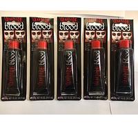 Fake Blood Halloween Costume Fancy Dress Accessory (5-Pack)