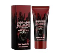 Fake Blood - Realistic 1.76oz Blood Gel | Washable Special Effects Liquid | Halloween Props Makeup for Simulation of Nasal Hemorrhages Wounds | Costume Effect Accessory