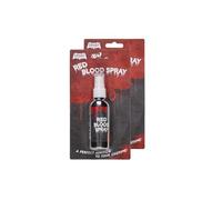 Fake Blood Spray 28ml X Pack Of 2 - Add Some Gore To Your Spooky Costume This Halloween With This Bottle Of Fake Blood - Easy To Apply, Just Aim And Spray -vampire Fancy Dress And Much More!