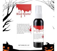 Fake Blood Spray - 60ml Washable Realistic Vampire Blood | Party Props Halloween Makeup Stage Blood for Halloween Stage Performance Cosplay