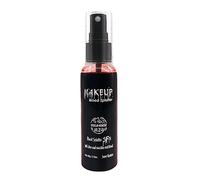 Fake Blood Spray Liquid Simulation Plasma Spray Halloween Funny Makeup Plasma Makeup Spray 50ml Halloween Face Paint Halloween Makeup Adults Vampire Accessories (Black, One Size)