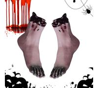 Fake Body Parts - Halloween Haunted House Decorations, Halloween Fake Feet and Arm | Dead Body Prop Hands Scary Decorations, Halloween Props for Tables, Cabinets, Beds, Walls, Doors