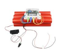 Fake Bomb Box Escape Room Props Plug The Wires in Correct Sequence in The Countdown to Control Electromagnetic Lock and Open Door for Escape Adventure Interactive Challenges Device