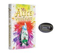 Fake Book Box - Small Safe Box with Combination Lock - Hidden Safe in Plain Sight - Diversion Safes - Secret Safes (Alice) (Large)