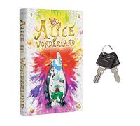 Fake Book Box - Small Safe Box with Key Lock - Hidden Safe in Plain Sight - Diversion Safes - Secret Safes (Alice) (Large)