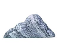 Fake Boulder, Decorative Garden Rock, Faux Landscape Stone for Indoor Courtyard, Dry Landscape, Bonsai, and Garden Decor(15.7in/40cm)
