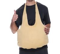 Fake Butt & Belly Men - Funny Fat Suit Costume for Cosplay | Padded Foam Inserts with Breathable Fabric & Elastic Waist for Old Lady, Big Booty and Halloween