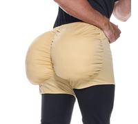 Fake Butt Belly Props Men - Funny Santa Claus/Pregnant Belly Stomach Stuffer, For Christmas Halloween Cosplay, Unisex