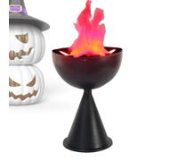 Fake Campfire | Flickering Realistic Decorative Lamp | Halloween LED Campfire Prop Flame Lights | for Indoor Outdoor Yard Balcony Home Haunted House Camping Party Christmas