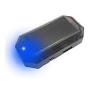 Fake Car Alarm Light,Anti-Theft Car Alarm System - Waterproof Solar Powered Light For Parking Camping Vehicle Outdoor Use Night Safety