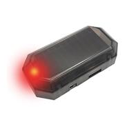 Fake Car Alarm Light | Car Theft Alarm Device - Waterproof Solar Powered Light For Parking Camping Vehicle Outdoor Use Night Safety