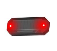 Fake Car Alarm - Solar Warning Lights | Easy Installation Motorcycle Alarm Led | Light Simulated Car Anti Theft Device | Weatherproof Cycling Alarm Lights for Vehicles Car