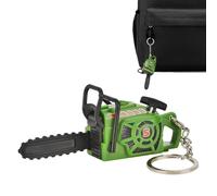 Fake Chainsaw | Realistic Chainsaw Pendant, Fake Power Tool for Pretend Play - For Men Boys Boyfriends Birthdays Travel Backpack Purse Wallet
