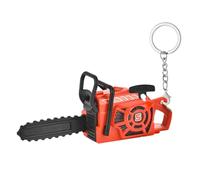 Fake Chainsaw, Realistic Small Chain Saw Pendant - Imitation Building Tools Toy, for Men, Boys, Boyfriends, Birthdays, Backpacks, Wallets, Bags and