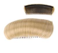 Fake Clip, Volume Base Inserts - Invisible Princess Hairstyle Accessories, Hairpin Shape Hair Pad, Lightweight, Comfortable and Easy to Use for Women, Work