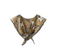 Fake Collar Detachable 1 Piece Of Silk Scarf Lace Up Shawl With A Fake Collar On The Outside With Shirt Decoration Shoulder Pads Neck Pads And Shoulders D
