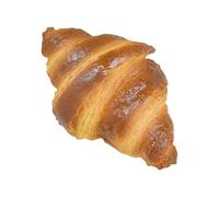 Fake Croissants - Artificial Bread for Display & Photography | Realistic Food Model Prop with Life like Texture, Bakery Kitchen Decoration for Restaurants and Cafes