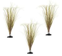 Fake Desert Dry Grass, Artificial Plants for Reptile Tank Accessories, Habitat Decor Fit for Bearded Dragon, Crested Gecko, Leopard Lizard, Chameleon, Artificial Outdoor Plants, Terrarium Decor (3)