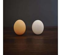 Fake Egg with Hole Magic Tricks Classic Silk to Egg Routines Silk Vanishes into Egg Magic Accessories Stage Illusions Gimmicks Props(brown)