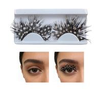 Fake Eyelashes Black and White Eyelashes