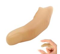 Fake Finger - Portable Prosthetic Magician False Fingers, Elastic Thumb Tip Stage Show Prop | Wear Resistant Creative Finger Trick Thumb Accessories for Parties Stage Performance (3.46x0.39x0.39 In)