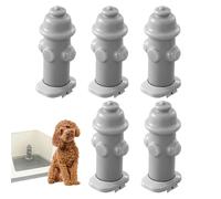 Fake Fire Hydrant for Dogs to Pee on - 5X Puppy Potty Training Tool - Portable Pet Urine Toilet for Puppy House Room Garden Lawn Outdoor Use
