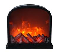 Fake Fireplaces, Decorative Small Fireplace-Lantern Fireplaces Lights For Inside With LED Flame Effect Flameless Electric Light For Home Christmas Decoration Indoor Outdoor Decor