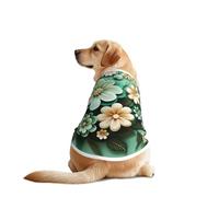 Fake Flowers on The Wall Pet T-Shirts for Dogs-Dog Clothes for Large and Medium Dogs, Comfortable Dog Shirts, Perfect for Daily Wear